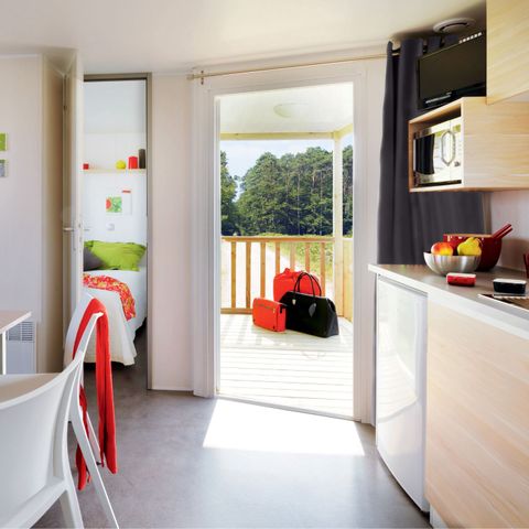 Stacaravan 6 personen - Evasion 2 kamers 23m² (23m²)