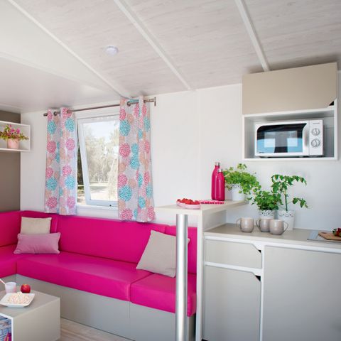 Stacaravan 8 personen - Mobile-home Premium 8 personen 4 slaapkamers 38m².