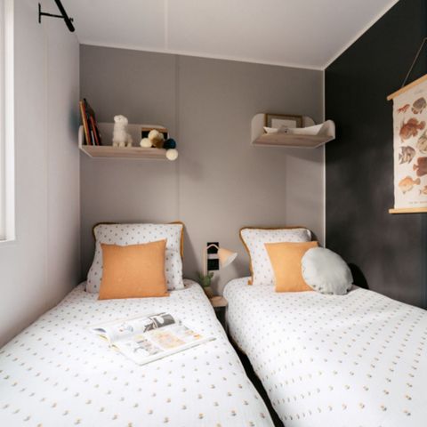 Stacaravan 4 personen - Stacaravan 4-persoons 2 kamers Cocoon 23m² - Stacaravan