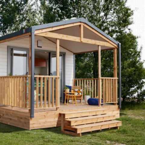 Stacaravan 4 personen - Stacaravan 4-persoons 2 kamers Cocoon 23m² - Stacaravan