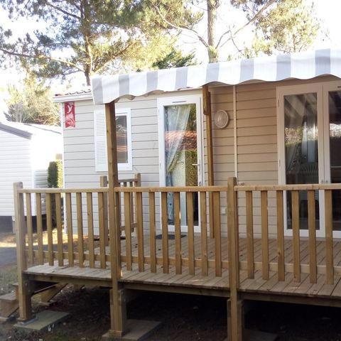 Stacaravan 5 personen - 2 kamers 4 volwassenen + 1 kind