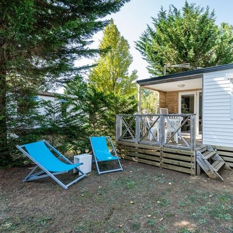 Stacaravan 4 personen - Geïntegreerde cottage 27,5m²/ woensdag tot woensdag