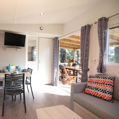 LODGE 6 personen - Cottage Côté Sud 6p - 3 slaapkamers - TV - Airconditioning
