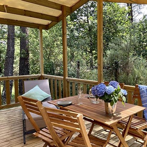 LODGE 2 personen -  Cottage Floresta "Boszicht" - Suite 2p - TV - Airconditioning