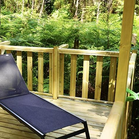 LODGE 2 personen -  Cottage Floresta "Boszicht" - Suite 2p - TV - Airconditioning
