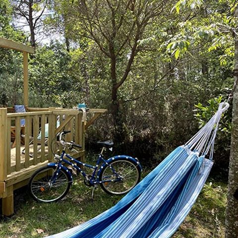 LODGE 2 personen -  Cottage Floresta "Boszicht" - Suite 2p - TV - Airconditioning