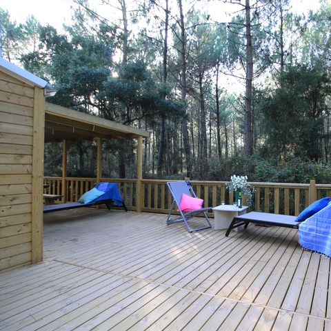 LODGE 12 personen - Cottage Floresta "Boszicht" 10-12p - 5 slaapkamers - TV - Airconditioning