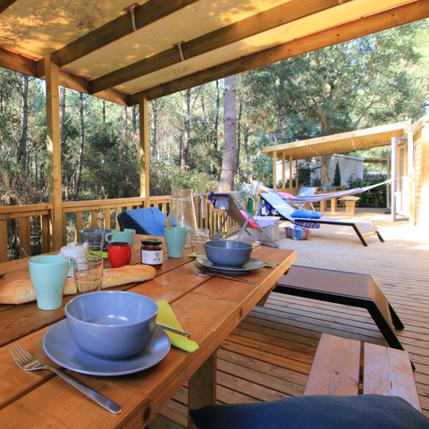 LODGE 12 personen - Cottage Floresta "Boszicht" 10-12p - 5 slaapkamers - TV - Airconditioning