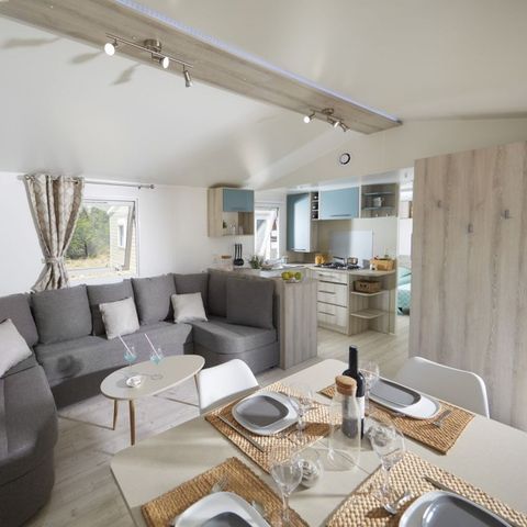 LODGE 6 personen -  Cottage Loggia "Boszicht" 6p - 3 slaapkamers - TV - Airconditioning