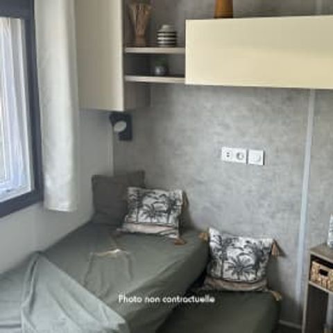 Stacaravan 8 personen - Sérénité 3 slaapkamers, 8 personen, Signature-uitvoering zonder airco