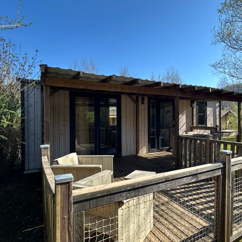 Stacaravan 4 personen - Cottage Mahaut Prestige - 32m² - 2 kamers, XXL douchekamer, Verfijning en moderniteit