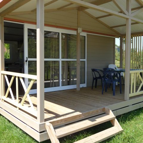 Chalet 6 personen - Cottage Comtois, 35m², 3 slaapkamers, de familie chalet