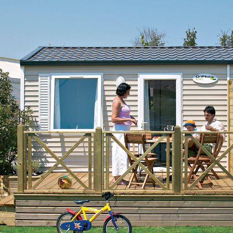 Stacaravan 4 personen - EVASION, 2 slaapkamers