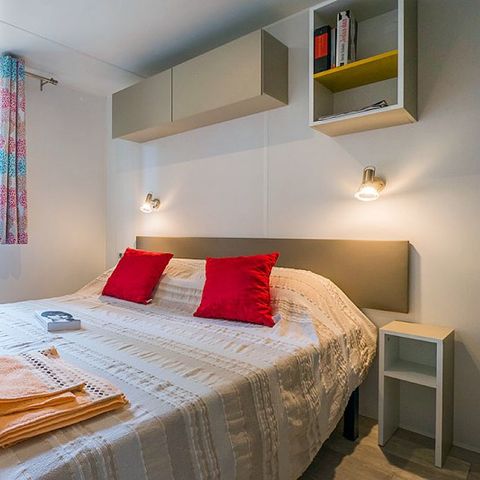 Stacaravan 6 personen - Mobile-home | Comfort XL | 3 slaapkamers | 6 pers. | Verhoogd terras | Airconditioning | TV