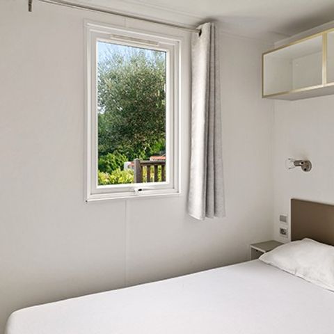 Stacaravan 4 personen - Stacaravan | Comfort XL | 2 slaapkamers | 4 pers. | Verhoogd terras | Airconditioning | TV