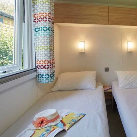 Stacaravan 6 personen - Stacaravan | Comfort | 3 Slaapkamers | 6 Pers. | Verhoogd terras