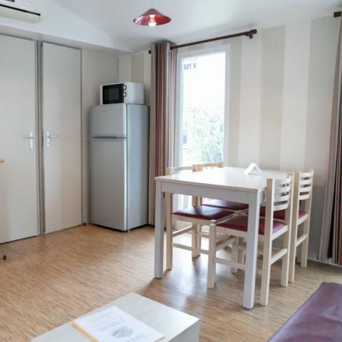 Stacaravan 6 personen - Sapphire (2 bedrooms)
