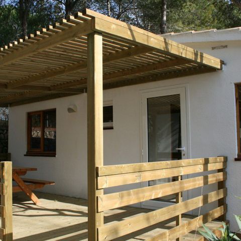 Bungalow 6 personen - S500 - AIRCONDITIONING - TV - BEDLINNENPAKKET - EINDSCHOONMAAK