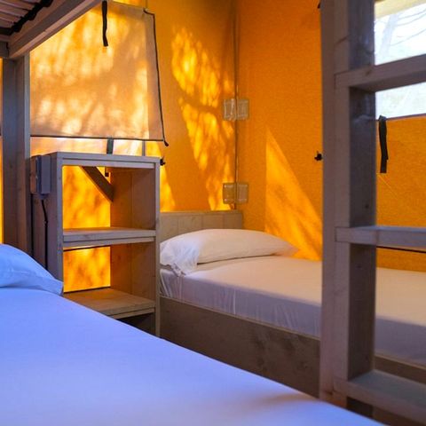 Glampingtent 5 personen - Safari Castell
