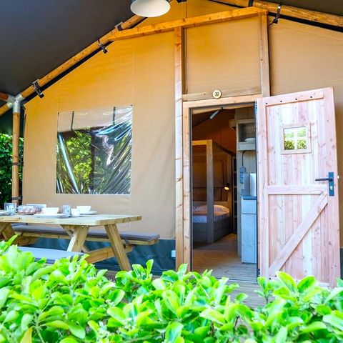 Glampingtent 4 personen - Safari La Fosca