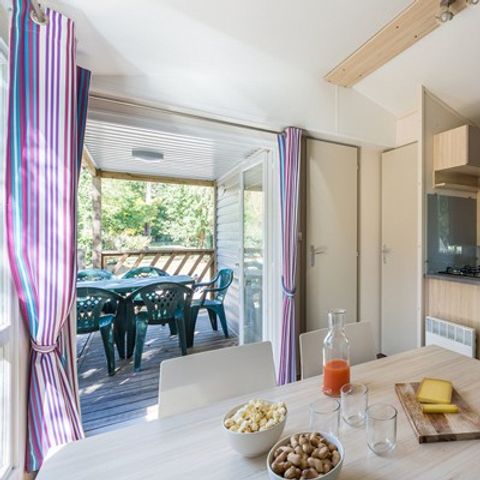 Stacaravan 4 personen - Klassiek | 2 slaapkamers | 4 pers. | Klein terras | Airconditioning