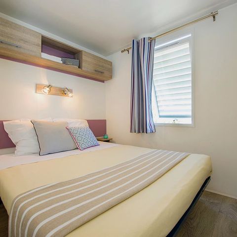 Stacaravan 4 personen - Classic | 2 slaapkamers | 4 pers. | Single terras | Air-con.