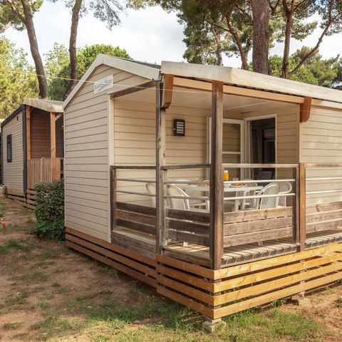Bungalow 6 personen - Mobile-home | Comfort | 3 Slaapkamers | 6 Pers. | Single terras | Air-con.