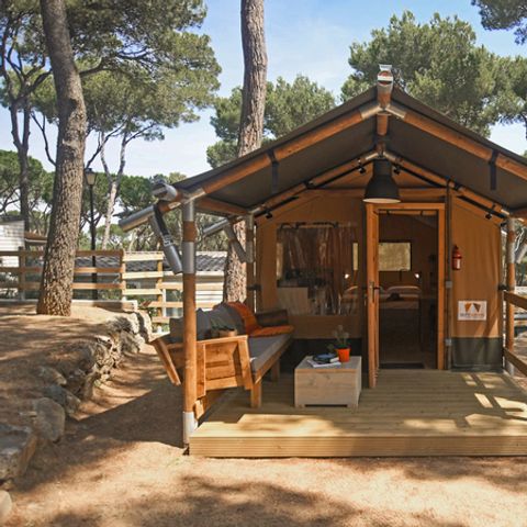 Safaritent 2 personen - Montgrí tent