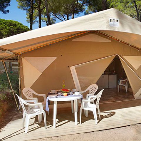 Tent 5 personen - Canadese tent