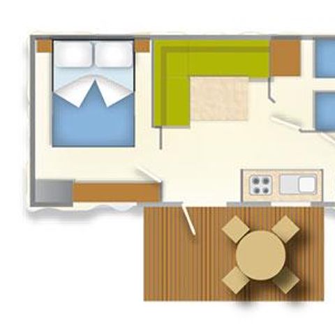 Stacaravan 4 personen - BAIA COMFORT