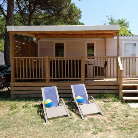 Stacaravan 7 personen - Happy premium suite