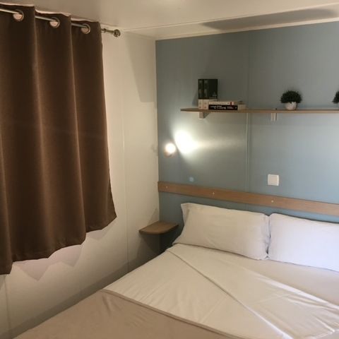 Stacaravan 4 personen - Stacaravan 2 slaapkamers 4 Half overdekt terras Airconditioning TV