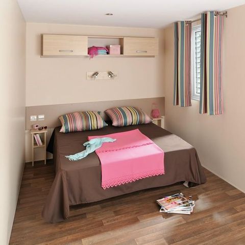 Stacaravan 6/7 personen - Family Plus 32m² - Airconditioning