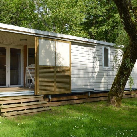 Stacaravan 5/6 personen - Soléo 30m² - Airconditioning