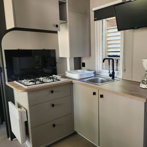 Stacaravan 4/5 personen - Cottage - CLIM 28m² met airconditioning