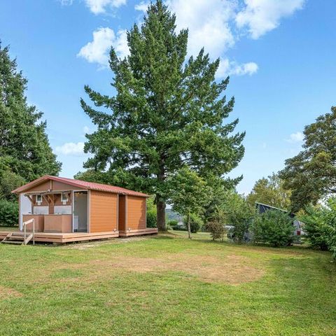 Kampeerplaats - Grand Confort kampeerplaats met privé sanitair