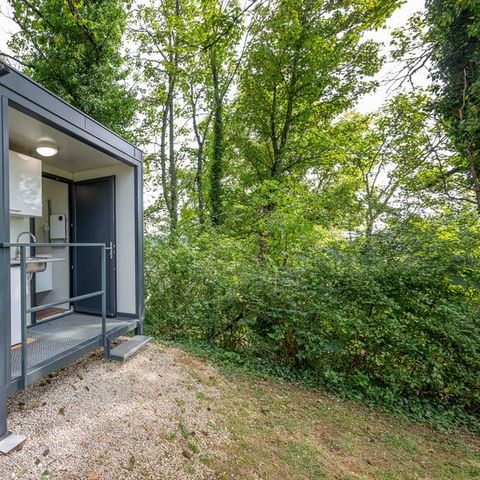 Kampeerplaats - Prestige standplaats met privé sanitair