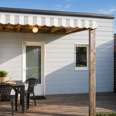 Chalet 2 personen - 1 sl.k. - Overdekt terras - 25 m2