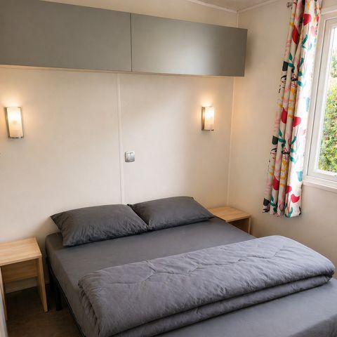 Stacaravan 4 personen - Premium 2 slaapkamers - Overdekt terras - 30 m2