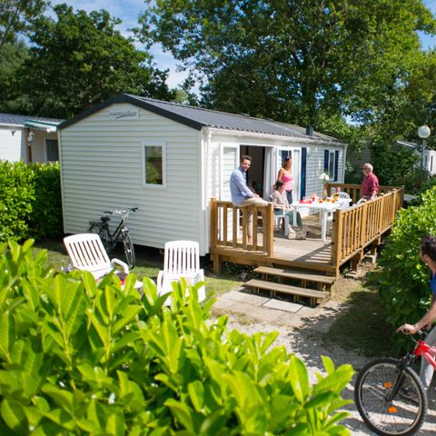 Stacaravan 8 personen - 3 kamers voor 6/8 personen