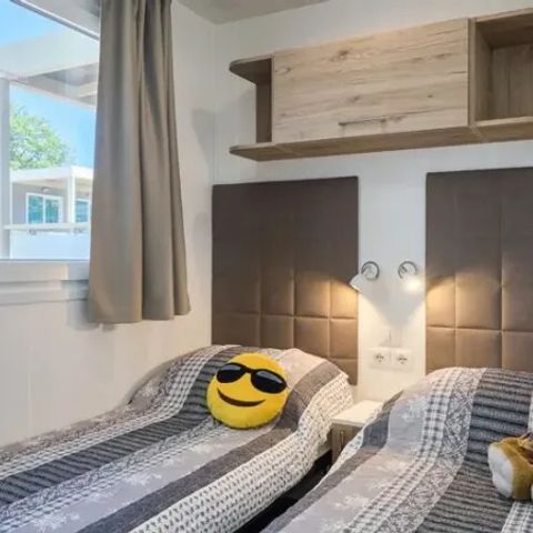Stacaravan 6 personen - Premium 3 slaapkamers 2 badkamers Premium zone