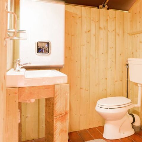 Safaritent 5 personen - Safaritent Sorella + sanitair + airco (6P)