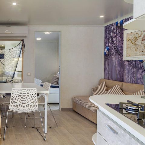 Stacaravan 6 personen - Marine Home (MHMPV)