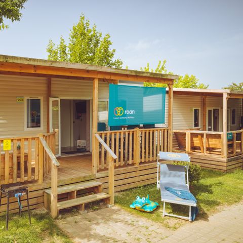 Stacaravan 6 personen - Stacaravan 6 personen - Premium 3 slaapkamers Relax zonder tv