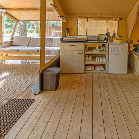 Safaritent 5 personen - Lodgetent Summer