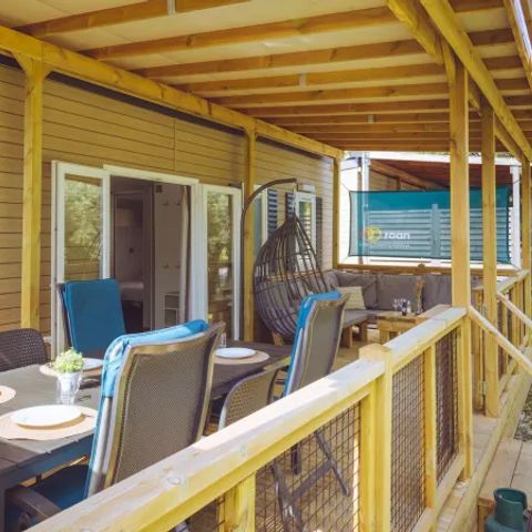 Stacaravan 7 personen - Supreme 3 slaapkamer Lounge