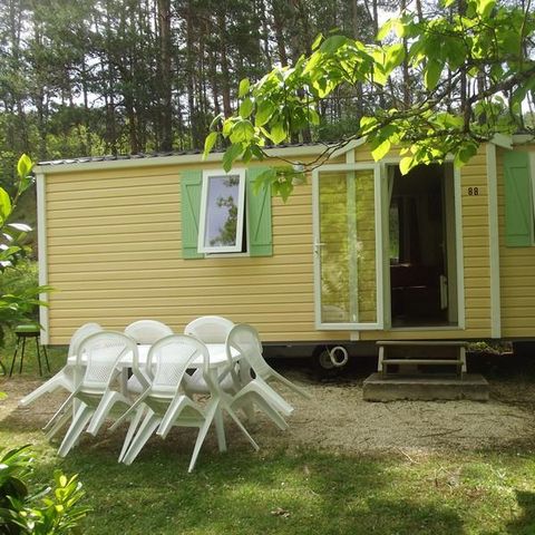 Stacaravan 6 personen - zonder terras