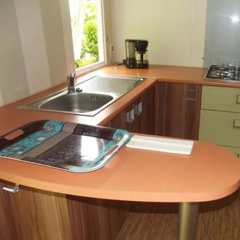 Stacaravan 6 personen - zonder terras