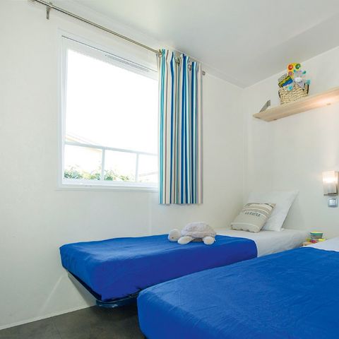Stacaravan 6 personen - Classic XL | 2 slaapkamers | 4/6 pers. | Terras | Airconditioning