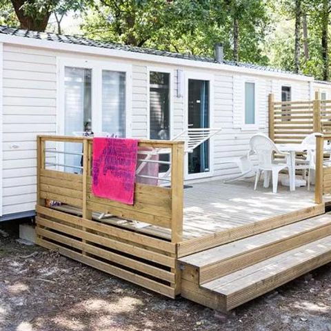 Stacaravan 6 personen - Comfort XL | 2 slaapkamers | 4/6 Pers | Terras niet overdekt | Airconditioning